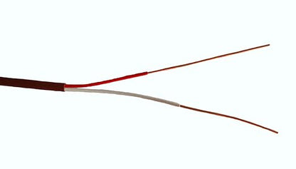 EASTWIRE Thermostat Wire, Solid Copper Wire, 18 Gauge Conductor, ETL Listed CL2 Power Limited Circuit Cable for Indoor/Outdoor Low Voltage Applications Use,Brown (18/2, 100ft)