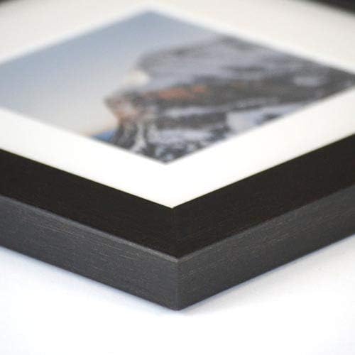 Frame It Easy 33 x 9 Coffee Wood Frame (Derby)