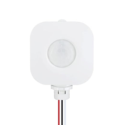 ECOELER Ceiling Occupancy Motion Sensor Switch, High Bay Fixture Mount 360° Ceiling Automatic Light Switch, 120/277VAC, UL, FCC Approved Passive Infrared Sensor, Neutral Wire Required