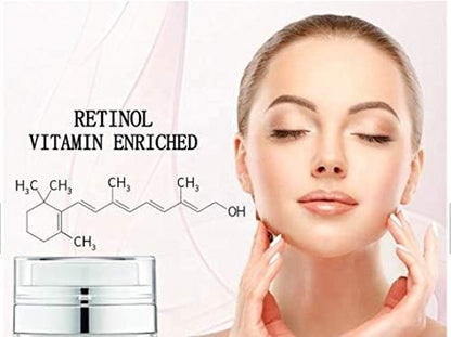 Skin ENVY Retinol Anti-Aging Cream – With Hyaluronic Acid, Shea Butter, Vitamin E & Green Tea | Hydrating, Nourishing & Wrinkle-Reducing | 20% of Profits Donated to USA Children’s Charities | 1.7oz