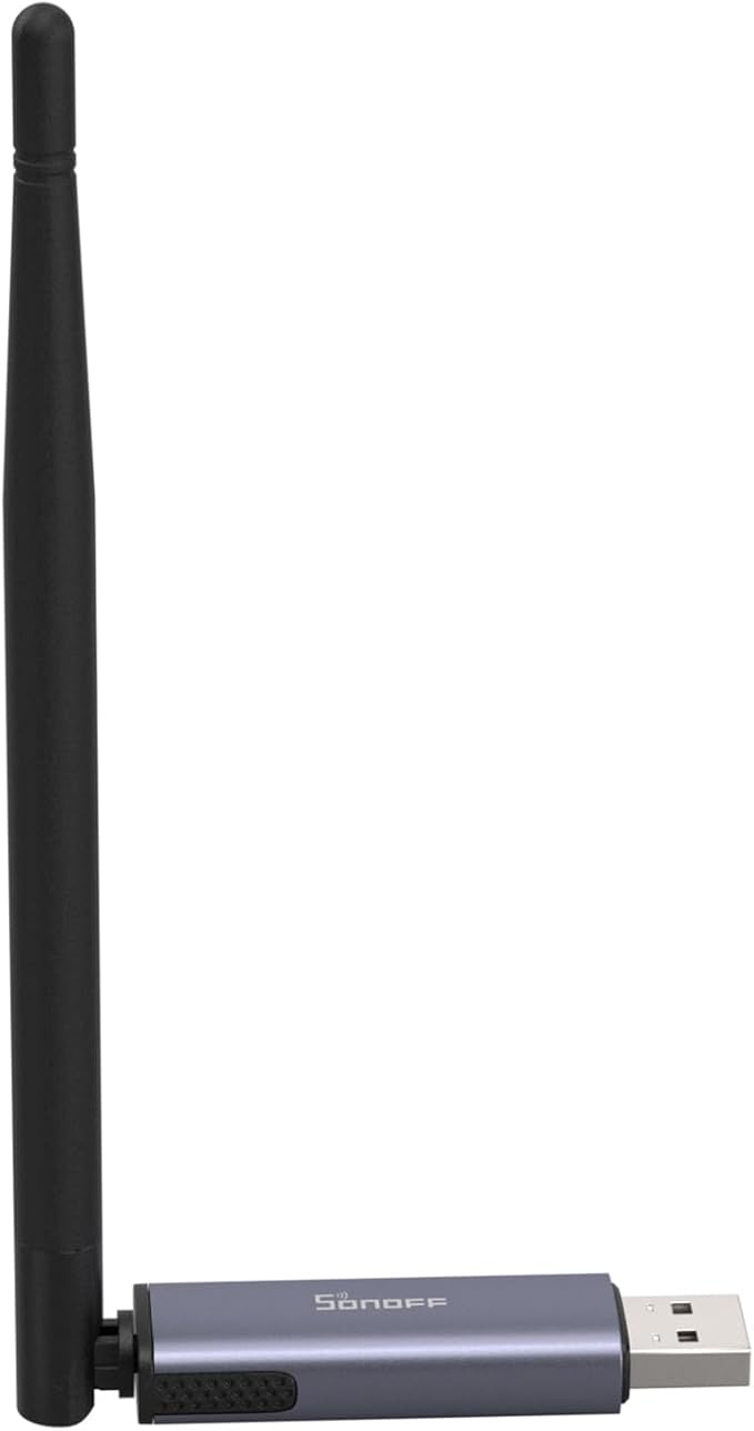 SONOFF Zigbee 3.0 USB Dongle Plus MG24, Zigbee Gateway with EFR32MG24, Thread & Zigbee USB Stick, Zigbee Controller for Home Assistant or Zigbee2MQTT