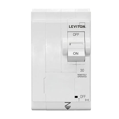 Leviton LB230-ST 2nd Gen Smart Circuit Breaker with Remote Control, Standard, 2-Pole 30 Amp, 120/240-Volt and 120/208-Volt, 10kA Interrupt Rating