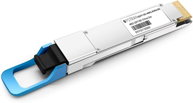 OPSTRAN 400GBASE-XDR4 QSFP-DD PAM4 Optical Transceiver Module Compatible with DELL Q56DD-400G-EDR4 1310nm 2km DDM MPO-12/APC SMF Support 4 x 100G-FR
