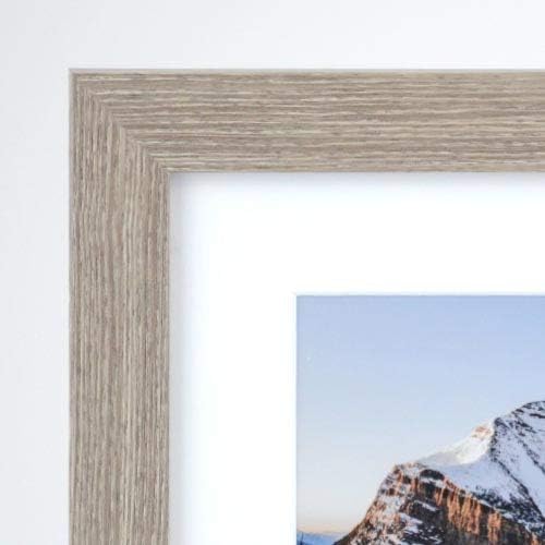 Frame It Easy 33 x 35 Rustic Gray Wood Frame (Derby)