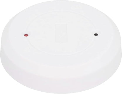 Wired Glass Break Detector Door Window Glass Break Detector Round Break in Sensor Tamper Alarm Ceiling or Wall Mount