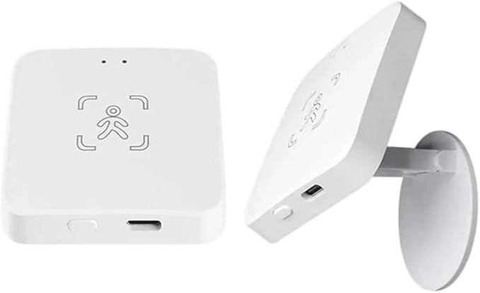 Startbuymore Human Presence Sensor For Zigpee/W1Fi, 5.8G/24G PIR Wired Motion Detector With Millimeter Wave Detection, Compatible TAYA Smert Home(A)