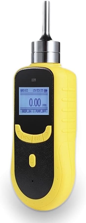 ATO Portable Hydrogen (H2) Gas Detector, 0 to 2000 ppm Gas Leak Detector Real-time LCD Display High Precision H2 Measuring Range 1ppm Resolution (0-2000ppm)