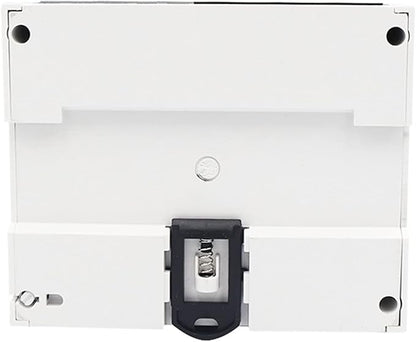Wisecoco Energy Meter, Digital 3 Phase Energy Meter, LCD Display White ABS Housing 50Hz Electricity Usage Monitor 230 400V