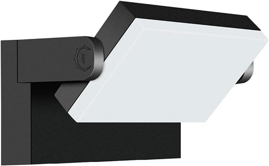 ledmo LED Flood Lights Outdoor 60W - Rotatable 360 Adjustable Head Switch Control Exterior Lighting Fixture Wall Pack Commercial Security 5000K Waterporof Yard Wall Mount Garage Barn Yard Lights