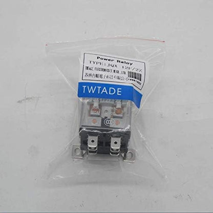 TWTADE/JQX-12F-2Z DC 24V Coil Voltage 30A DPDT 2NO+2NC General Purpose High Power Relay 8 Pin
