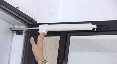 GREENSTAR Touch 'n Hold Smooth - Dual Door Closer System - Heavy Duty - for (Medium and Heavy Weight) Storm, Screen, & Security Doors - New Doors or Replacement for Previous Units (White)