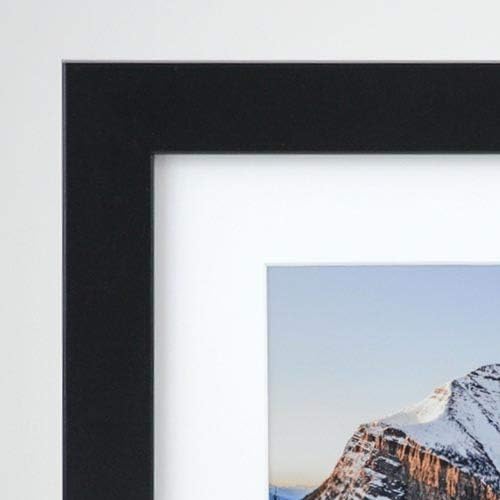 Frame It Easy 33 x 20 Black Wood Frame (Derby)