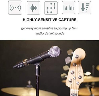 Xvive U3 XLR Microphone Wireless System 2.4GHz Wireless XLR Transmitter and Receiver for Dynamic Microphone, Audio Mixer, PA System