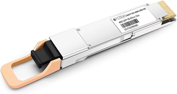 OPSTRAN 400GBASE-SR8 QSFP-DD PAM4 Optical Transceiver Module Compatible with DELL Q56DD-400G-SR8 850nm 100m DDM MPO-16/APC MMF Support 2 x 200G-SR4 and 8 x 50G-SR