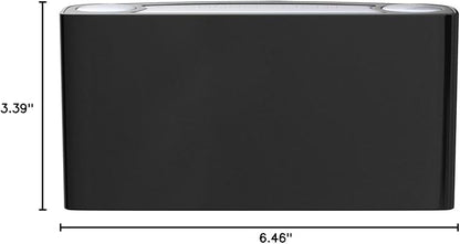 Mesqool Digital Alarm Clock for Bedroom, 7.5" Big Display, 7-Color Night Light,USB & Type C Charger, Dimmer,12/24 H,Plug-in Easy to Set Alarm Clock for Teens, Kids, Heavy Sleepers