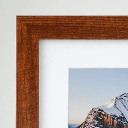 Frame It Easy 33 x 38 Russet Wood Frame (Derby)