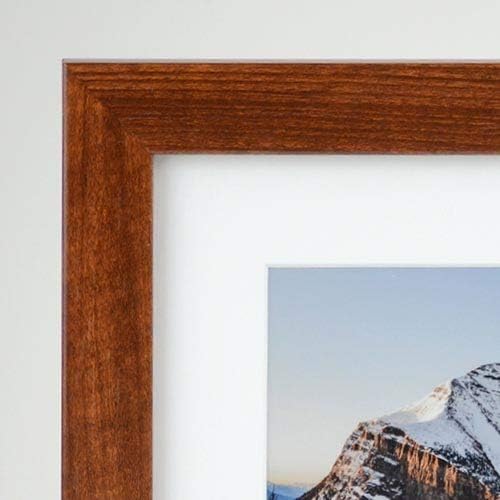 Frame It Easy 33 x 23 Russet Wood Frame (Derby)