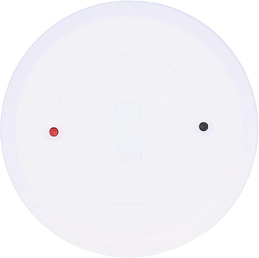 Wired Glass Break Detector, Round Door Window Sensor Tamper Alarm Ceiling/Wall Mount for Home Office Safe System Ring Alarm Glass Break Sensor Ring Security System Ring Door Sensors
