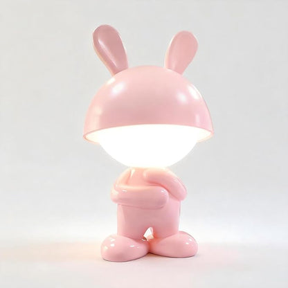 ShonlPin Night Light for Kids,Rechargeable Table Lamp,Touch Lamps for Nightstand,Dimmable,Breastfeeding,Nursery,Sleep Aid,Pink Bunny Decor Gifts Stuff for Baby Toddler Boys Girls Christmas Birthday