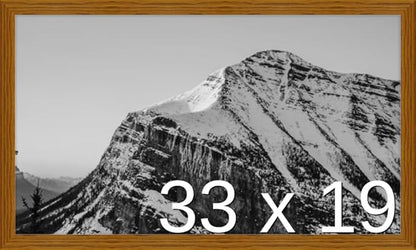 Frame It Easy 33 x 19 Hazel Wood Frame (Derby)