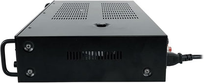 Rockville Home Matrix 4 600W Multi Room Receiver/Amplifier, 8-Channel (4 Zones), Bluetooth, USB, Optical, Coaxial, RCA, Mic Inputs