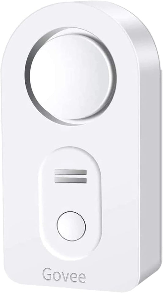Govee Water Leak Detectors 1 Pack, 100dB Adjustable Audio Alarm Sensor, Sensitive Leak and Drip Alert, for Kitchen Bathroom Basement (Cannot Connect to Wi-Fi Directly)
