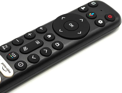 RC813 Replacement Remote for All TCL Android/Google TVs, Compatible with Q/S/FHD/UHD/QLED Series Without Voice Command