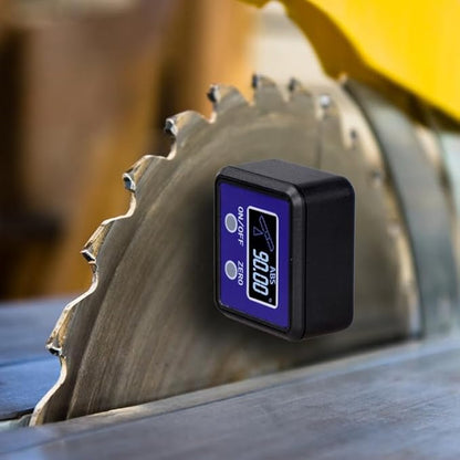 Digital Angle Gauge and Protractor, eOUTIL Digital Angle Finder Inclinometer Level Box with Magnetic Base for Woodworking, Table Saw, Construction, Drilling Machinery, Masonry