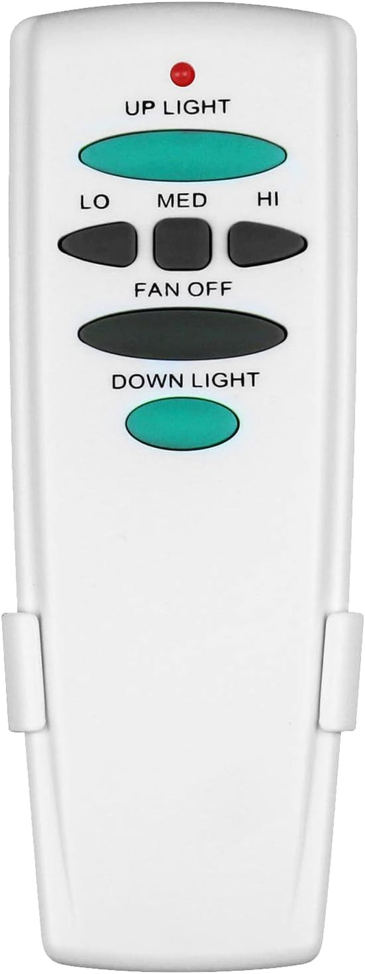 Ceiling Fan Remote Control with Up and Down Light,Replacement for Hampton Bay UC7078T L3H2010FANHD Fan-HD Fan-HD5,3-Speed and Light Dimmer (Remote Only)