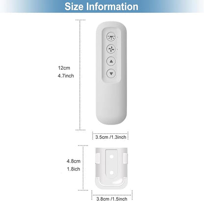 Replacement Remote 99770 99392 99118 99122 99123 99119 Ceiling Fan Remote Control Compatible with Hunter