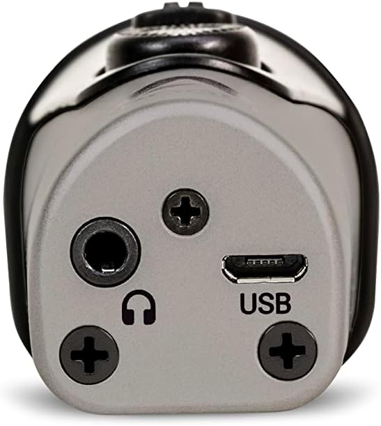 Apogee MiC Plus - Studio Quality USB Microphone with Cardioid Condenser Mic Capsule, Built In Mic Pre-Amp & Zero-Latency Headphone Output