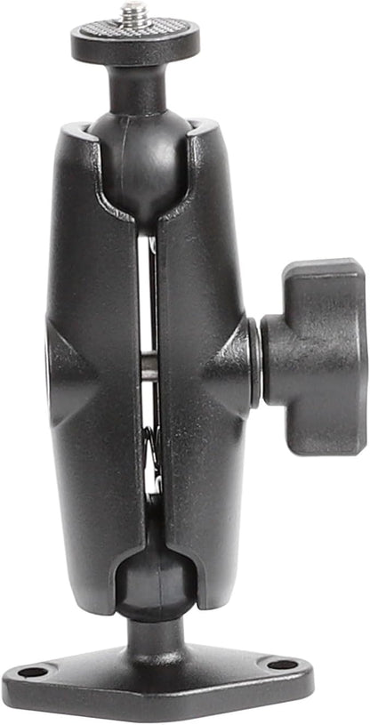 xik 1/4"-20 Thread Camera Mount Holder for Wall/Desk/Car/Boat,AMPS Standard Hole Installation，Fits DSLR, CCTV, Action Cam, Projector, Security Camera