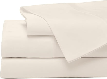 Cozy Earth Luxury Bed Sheet Set - 100% Viscose from Bamboo Fabric, Ultra-Soft & Breathable, Fits Regular & Deep Pocket Mattresses up to 20" - 4 Pieces California King Sheet Set Oat