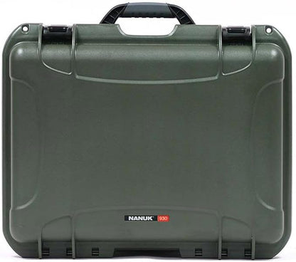 NANUK Large Series 930 Lightweight NK-7 Resin Waterproof Protective Case with Foam, Olive