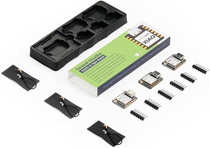 XIAO ESP32S3 3PCS Pack- 2.4GHz WiFi, BLE 5.0, 8MB PSRAM, 8MB Flash, Dual-core, Battery Charge Supported, Power Efficiency and Rich Interface, Ideal for Smart Homes, IoT, Wearable Devices, Robotics.