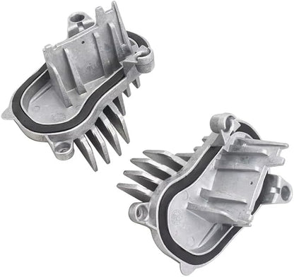 SOCAL-LED LIGHTING Yellow Angel Eye Daytime Running Light DRL Non-Adaptive Headlight Insert Diode Module LED Control Unit Fit for BMW 2018-2020 F32 F33 F36 4 Series LCI, Pack of 2