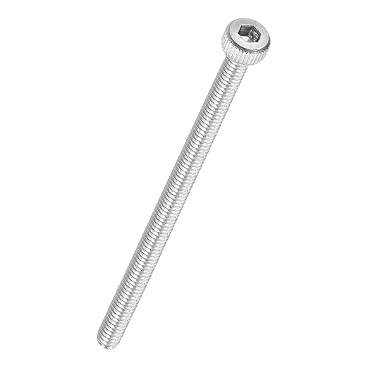 Kozelo 30pcs Socket Head Cap Screws - [M2-0.4 x 35mm] 304 Stainless Steel Allen Socket Drive for Electrical Motor 3D Printing Fan Engine Replacement Use, Silver
