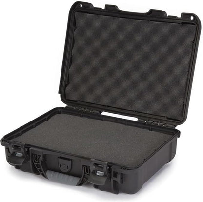 NANUK 910 Hard Case with Customizable Cubed Foam, IP67 Waterproof, Dustproof and Impact Resistant, 14.3” x 11.1” x 4.7”, Rugged Construction for Ultimate Protection, Made in Canada – Black