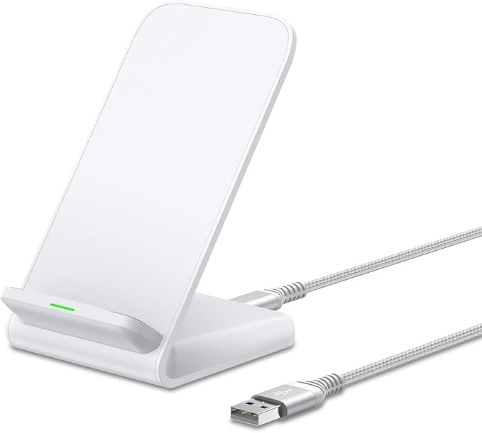 Pixel Fast Wireless Charger, 15W Wireless Charging Stand for Google Pixel 9a 9 Pro XL 8a 8 Pro 7a 7 Pro 6 Pro, Android Phone Wireless Charger Stand for Samsung Galaxy S25 Ultra S24 S23, iPhone 16 15