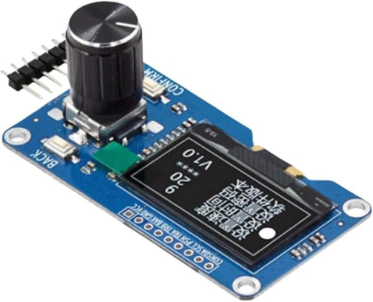 1.3inch LED Display Screen Combined with EC11 Rotary Encoders Module IIC Interfaces for Home Control Panel