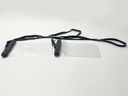 Waterproof Phone Pouch Bag - 7.5in Waterproof Phone Case for Beach Travel Must Haves, IPX8 Cellphone Dry Bag with Lanyard for iPhone 16 15 Pro Max Galaxy S25 Pixel 8a, Cruise Essentials