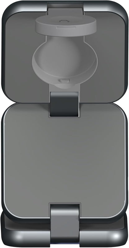 3 in 1 Charging Station for Apple Devices, Magnetic Foldable Wireless Charger, 15W Fast Charging for iPhone 12/13/14/15/16, Watches, and Earbuds, Compact Travel Design, Metal Frame