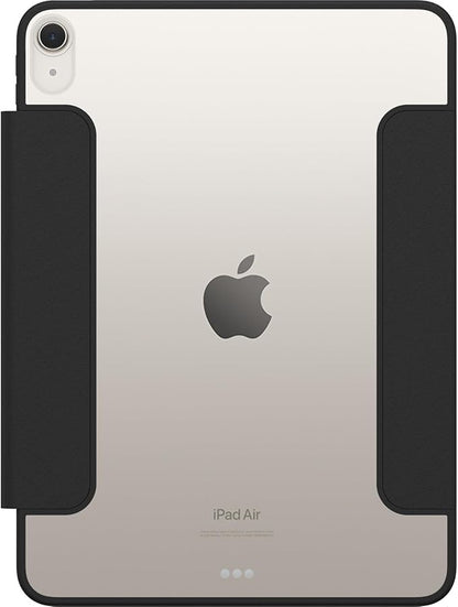 OtterBox Symmetry Series Folio for iPad Air 11-inch (M3) & (M2) - Starry Night (Clear/Black), Ultra-Sleek Design, Multiple Viewing Positions, Magnetic Sleep/Wake Cover
