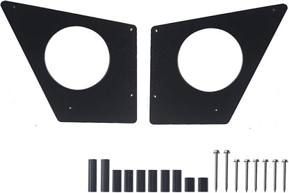Uiuilz 6.5" Speaker Adaptors Roof Mount Kit for Can Am Defender 2017-2025 | Complete Mounting Hardware Included