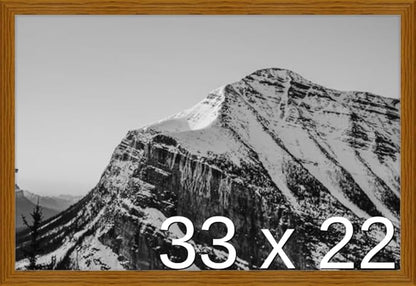 Frame It Easy 33 x 22 Hazel Wood Frame (Derby)