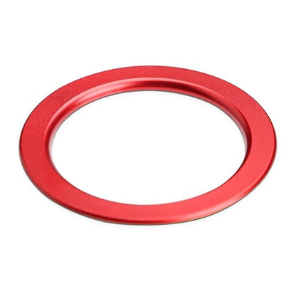 Auovo Engine Start Stop Button Outer Ring Compatible with Subaru BRZ 2022-2025 2026 for Toyota GR86 Accessories 2022-2026 Push Start Stop Button Cover (Engine Start Stop Outer Ring-1 Piece, Red)