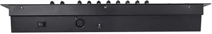 Rockville ROCKFORCE 192-Channel DMX Lighting Controller, Sound-Activated, Programmable Scenes, LED Display, for DJs and Live Events