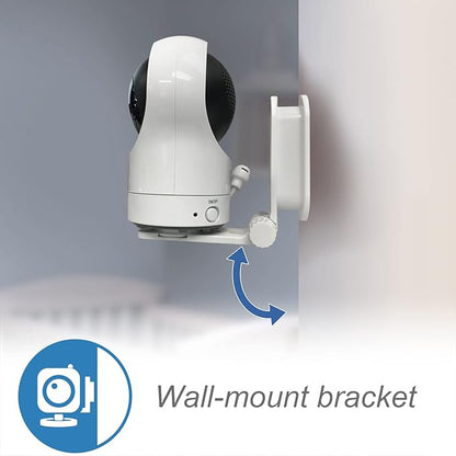 VTech RM7764-2HD Smart WiFi Baby Monitor with 2 Cameras, 1080p HD Video, 360° Pan & Tilt, 10x Zoom, 7" HD Parent Unit, Night Vision, Soothing Sounds, 2-Way Talk, Temperature & Motion Detection