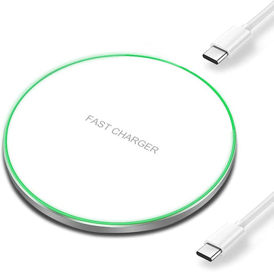 20W Fast Wireless Charger Pad,Wireless Phone Charging Station Compatible with iPhone 16/15/14/13/12/11/SE/X/AirPods,Fast Charge for Samsung Galaxy S25/S24/S23/S22/Note/Buds/Buds +,Pixel,LG