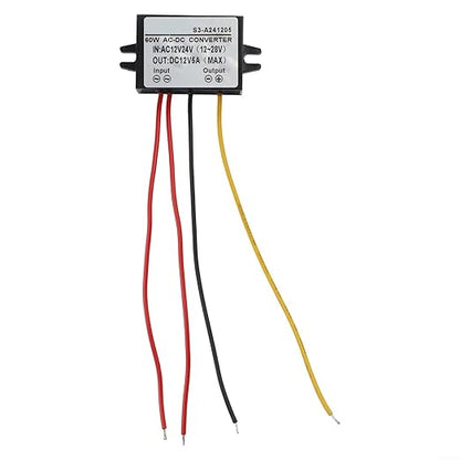 Voltage Regulator AC 12V to DC 12V Converter 5A Waterproof for Advertising Screens
